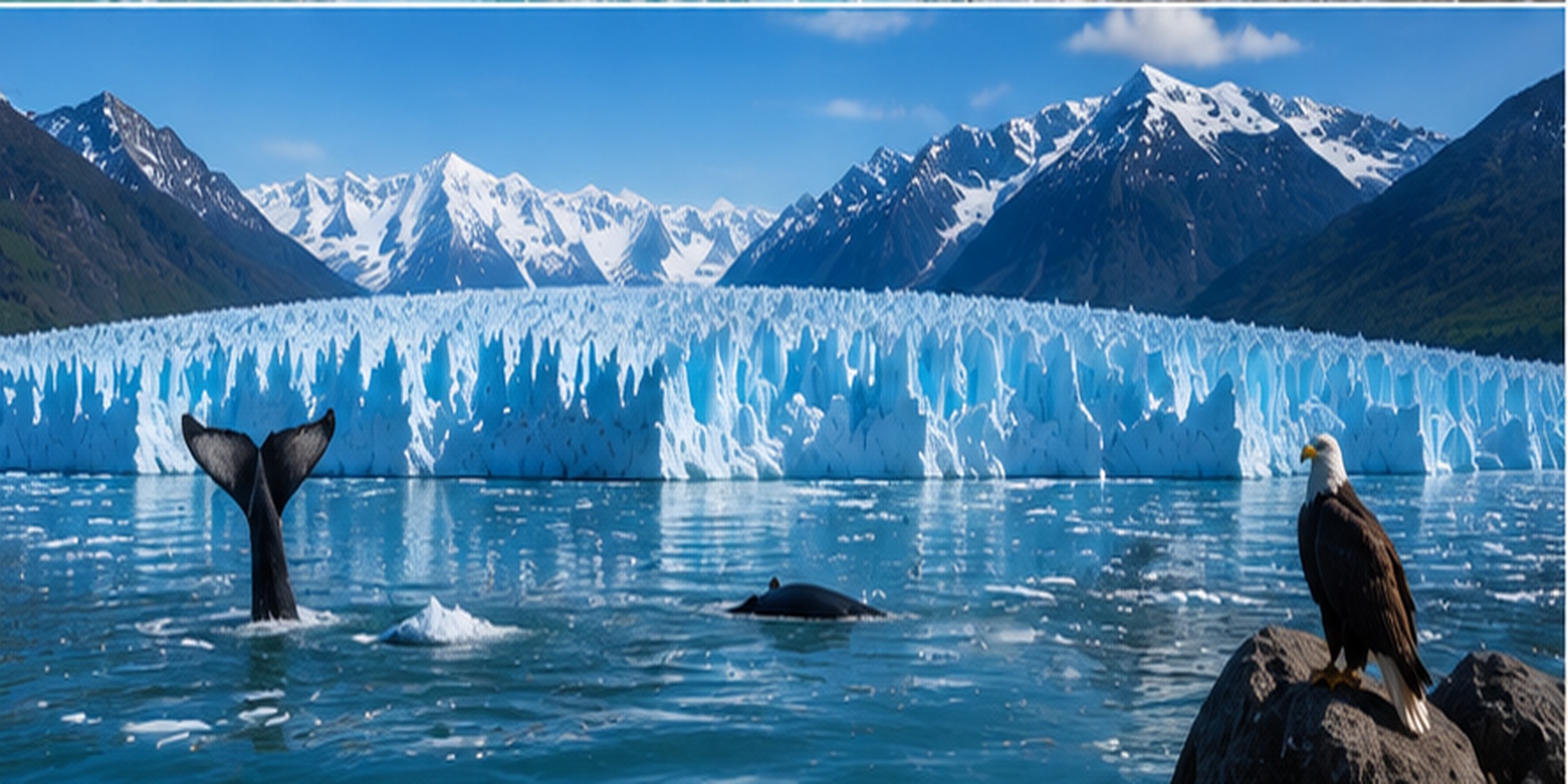 Paysage en Alaska
